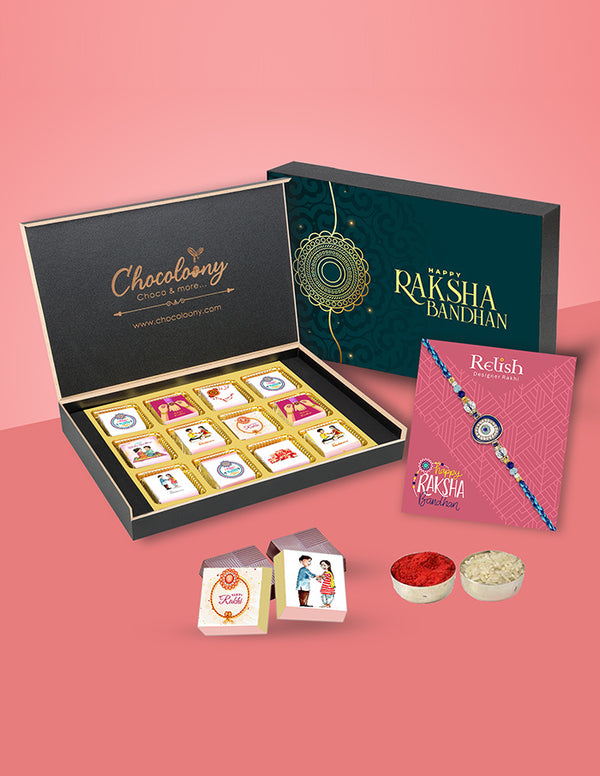 Rakhi Chocolate Box Gift for brother