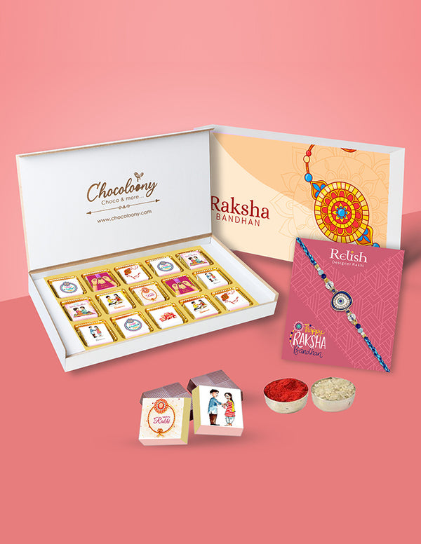 Chocolate Rakhi Box for Brother