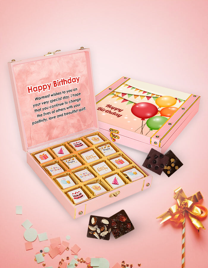 chocolate birthday gift box