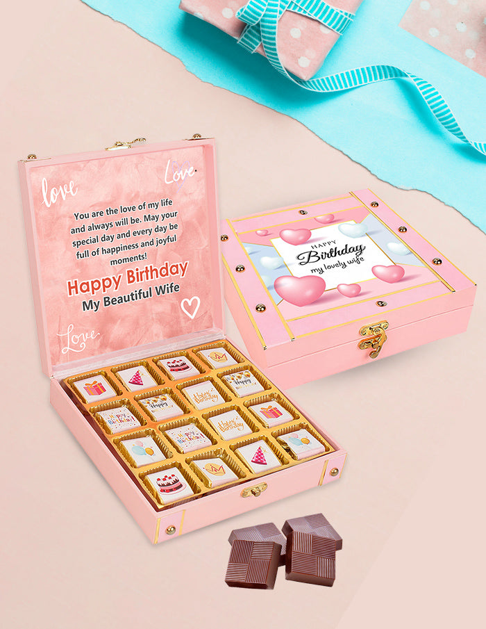 chocolate birthday gift for wife