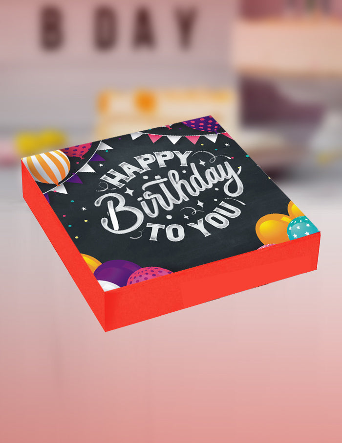 happy birthday chocolate box