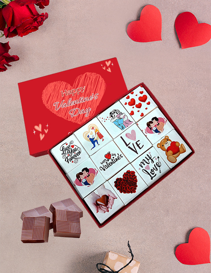 chocolate valentine gift 