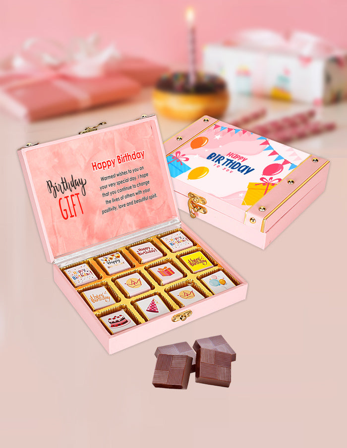 chocolate wooden box